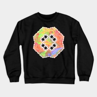 Rosette Crewneck Sweatshirt